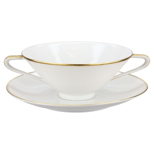 Suppentasse mit untere - suppentasse,