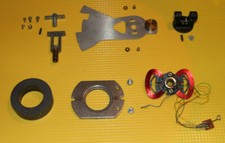 Braun Plattenspieler PS 550S kompl.Tonarm-Antriebseinheit-Motor mit Tonarm-Lager