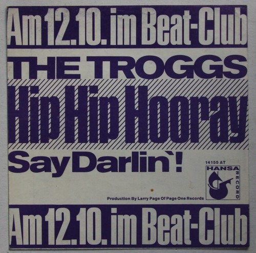 Troggs hip hooray - hip, ger