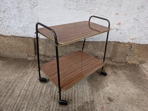 Servierwagen teewagen nussbaum - teewagen,