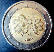 2 Euro 2000 Finnland, seltene