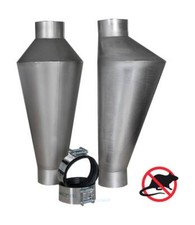 Rattentrichter zum Schutz vor Ratten DN110 Rattenschutz Rattensperre Rattenstopp