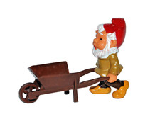 Die Blumentopfzwerge  FERRERO 1990 ? Spediteur mit Mistkarre ( Testversion )