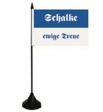 Tischflagge Schalke ewige