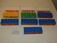 Lego Duplo 12er Noppen 2x6 Bausteine Lange Steine  (NR.2146)