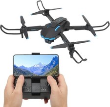 X6 Pro Faltbare RC-Drohne, 4K Dual-Kamera, Hindernisvermeidung, schwarz