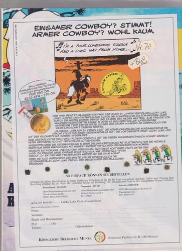 Lucky luke auflage - lucky, 70