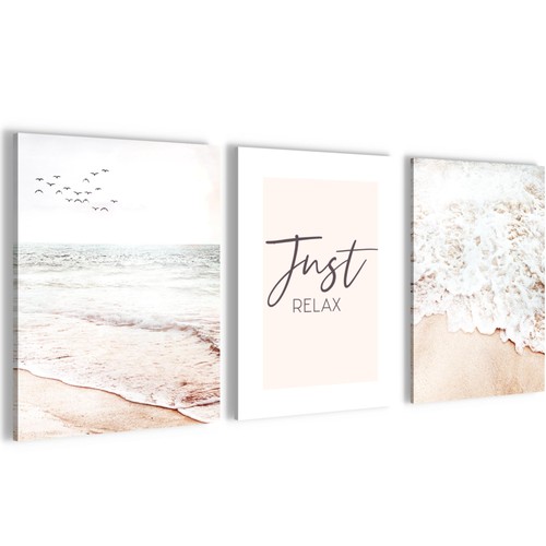 Wandbilder set strand - set, meer