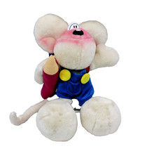 Diddl Maus - weiß | Stift und Schulranzen | ca. 25cm | Plüschtier  Stofftier