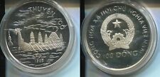 VIETNAM 1988 - 100 Dong in Silber, PP proof - THUYEN CO Drachenboot