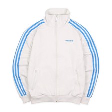 Adidas Beckenbauer Vintage Jacke Trackjacket Weiß Blau Trefoil
