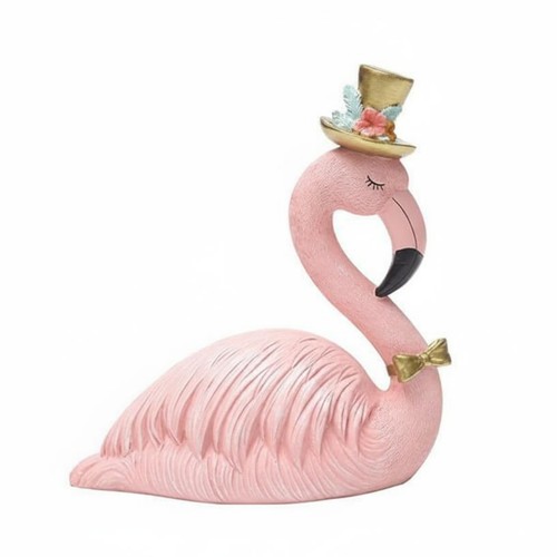 Flamingo dekofigur harz - dekofigur,