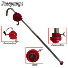 Mauk Handpumpe 1140 L/H Drehschieberpumpe Fasspumpe Ölpumpe Kurbelpumpe (B-Ware)