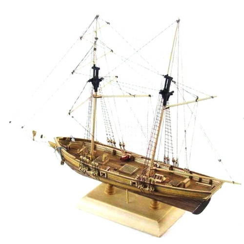 Holzpuzzle segelschiff 70 - segelschiff, 1:70