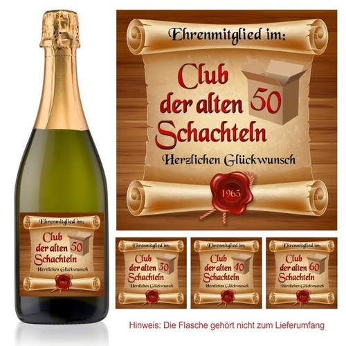 Aufkleber sektflasche - aufkleber,