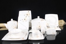 Schillerbach Noble Eleganz Tafelservice - 87-tlg. Set für 12 Personen Kombiset