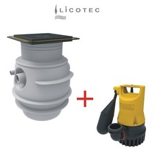 JUNG PUMPEN "Baufix 100 / U3 KS" Schmutzwasser-Hebeanlage Unterflur