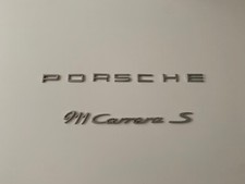 ORIGINAL PORSCHE Ersatzteil Schriftzug “Porsche 911 Carrera S“ Einzel Buchstaben