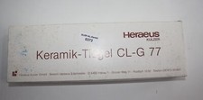 HERAEUS 10 x Keramiktiegel CL-G 77 # 0372