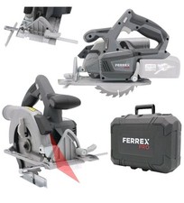Ferrex Pro Akku Handkreissäge Kreissäge Linienlaser  inkl Koffer B Ware 