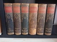 Meyers Lexikon 1924, Band 1-4, 6-7, siebte Auflage