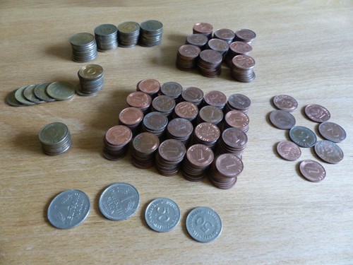 Und pfennig münze - dm,