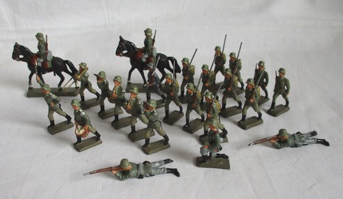 Lineol figuren 4cm reiter - 4cm,