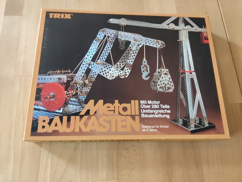 Trix metallbaukasten kran - metallbaukasten,