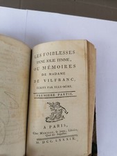 J. P. Nougaret. Les Foiblesses