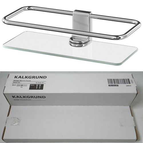 Ikea kalkgrund badregal - kalkgrund, chrom