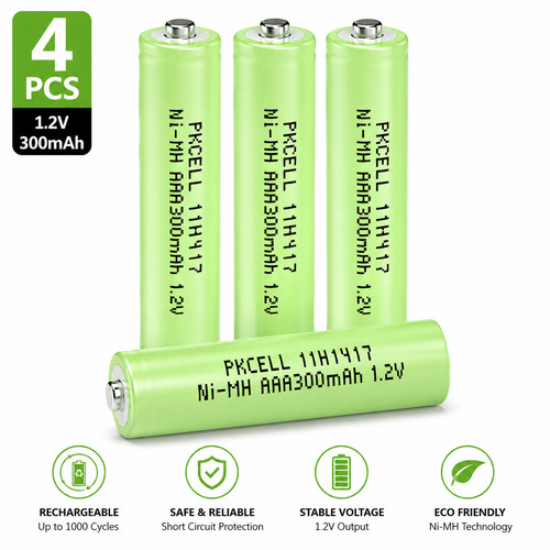 Wiederaufladbare aaa batterie - wiederaufladbare,