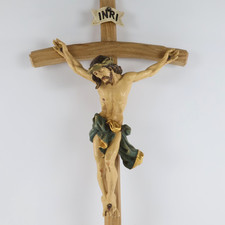 Kruzifix Holz Corpus Christus