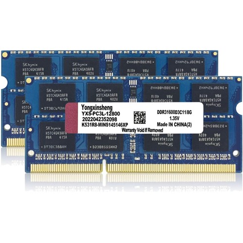 Laptop ram 16gb ddr3 1600mhz - ram,