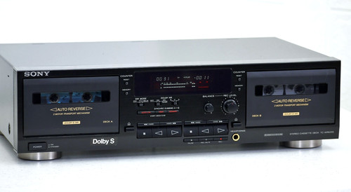 Sony wr635s doppel - doppel, cassette