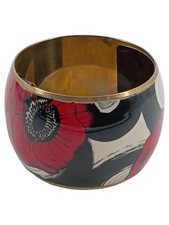 Desigual Damen Armreif Blumenmuster Mehrfarbig Modern Metall Armband