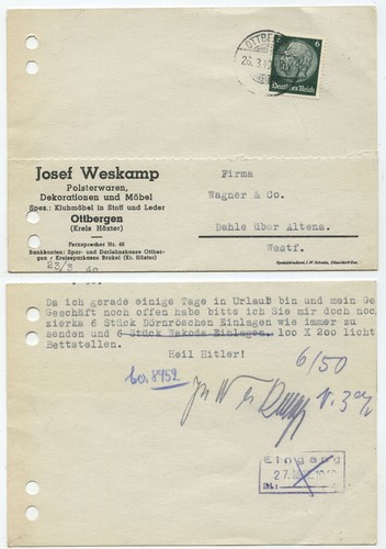 42802 postkarte josef - postkarte,