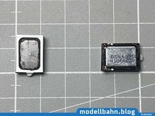 15 x 11 x 3 mm Lautsprecher 8Ohm&1W für Märklin, Roco, BRAWA, ESU, Zimo & Co. F