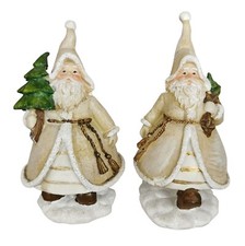 2 Weihnachtsmann Set 14cm
