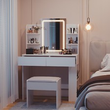 Weißer Schminktisch