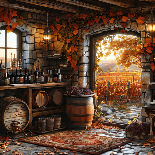 Wandbild weingut wein - weingut,