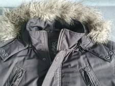 Herren Winter Jacke Cargo Parka mit abnehmbarer Kapuze Gr. M - EDC by Esprit -