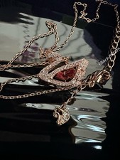 Swarovski Schwan Halskette