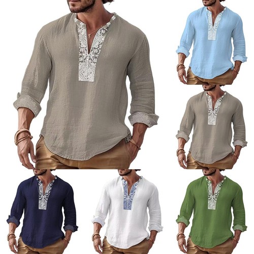Leinenhemd herren normale - leinenhemd,