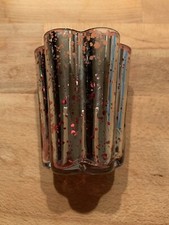 Windlicht Glas Rot Depot Ø8cm x Ø6,5cm x H8cm 