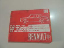 Renault 8 R1130 R1132 Major Teile katalog Reservedelskatalog Catalog de pieces