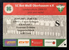 Ticket Oberliga Saison 06/07