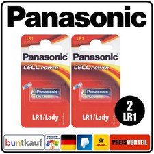 2x Panasonic Lithium Power