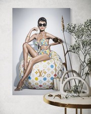 Audrey hepburn leinwand bild - audrey,