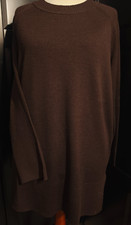 TCHIBO Damen Pullover Gr. XXL 52/54, Wollmischung in Schokobraun, NEU!
