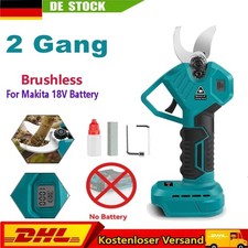 Für Makita 18V Akku Astschere Gartenschere Baumschere Garten Strauchscheres 30mm